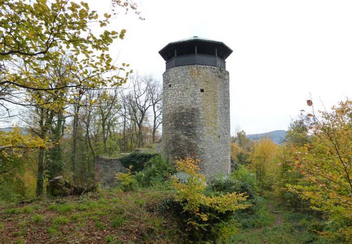 Wartenberg - Hintere Ruine, Muttenz, Switzerland, Switzerland